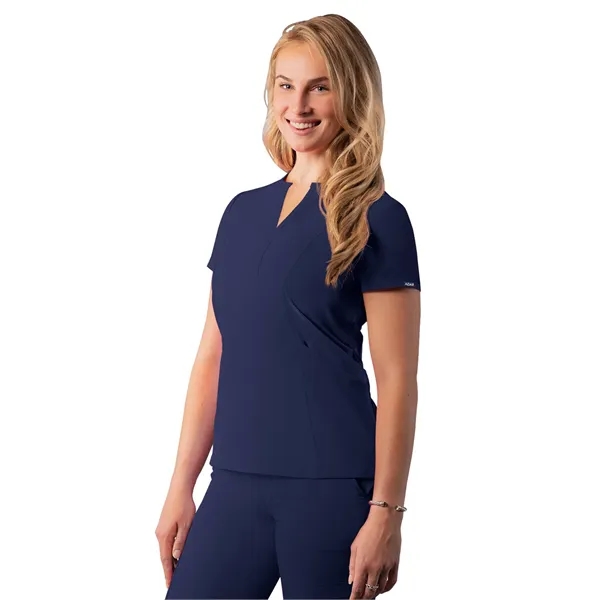 Adar - Addition - Women's Notched V-Neck Top - Adar - Addition - Women's Notched V-Neck Top - Image 2 of 7