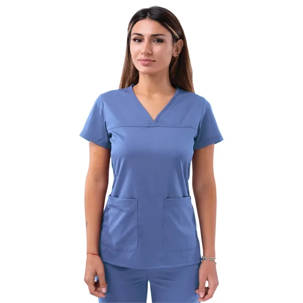 Adar - Pro - Women's V-Neck Sweetheart Top - Adar - Pro - Women's V-Neck Sweetheart Top - Image 2 of 20