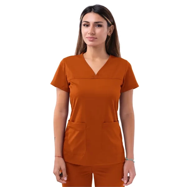 Adar - Pro - Women's V-Neck Sweetheart Top - Adar - Pro - Women's V-Neck Sweetheart Top - Image 4 of 20