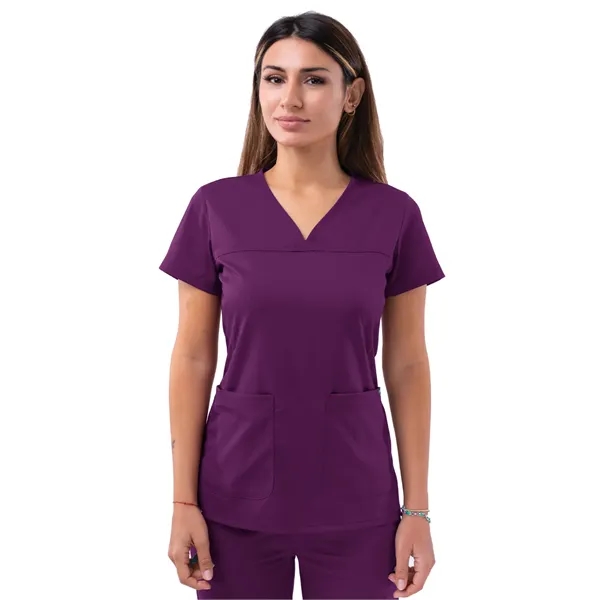 Adar - Pro - Women's V-Neck Sweetheart Top - Adar - Pro - Women's V-Neck Sweetheart Top - Image 7 of 20