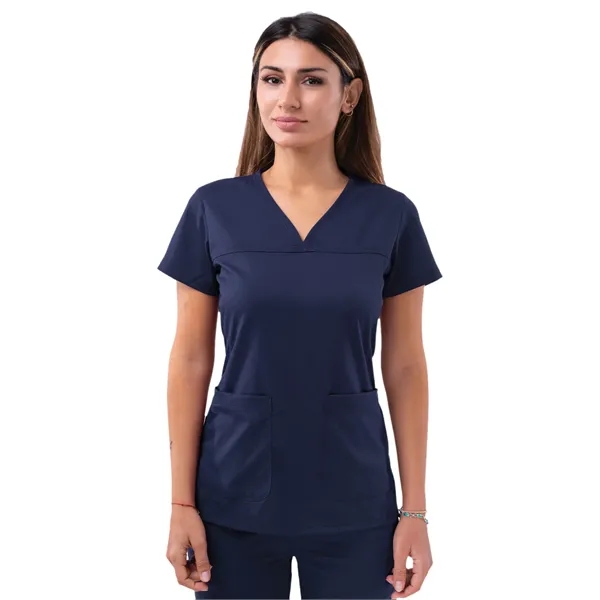 Adar - Pro - Women's V-Neck Sweetheart Top - Adar - Pro - Women's V-Neck Sweetheart Top - Image 9 of 20