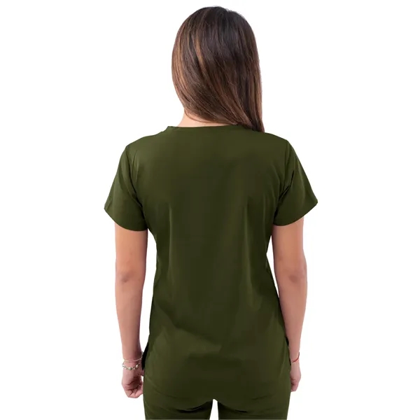 Adar - Pro - Women's V-Neck Sweetheart Top - Adar - Pro - Women's V-Neck Sweetheart Top - Image 10 of 20