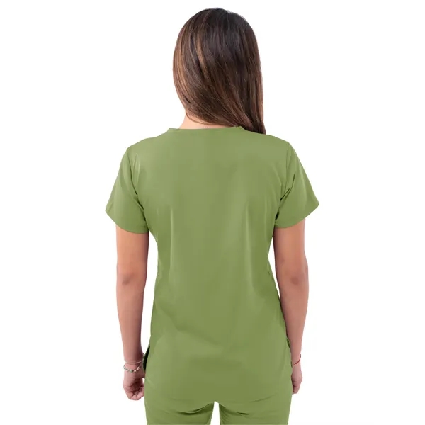 Adar - Pro - Women's V-Neck Sweetheart Top - Adar - Pro - Women's V-Neck Sweetheart Top - Image 16 of 20