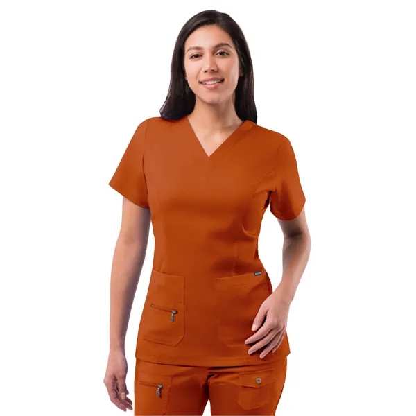 Adar - Pro - Women's V-Neck Elevated Top - Adar - Pro - Women's V-Neck Elevated Top - Image 5 of 22
