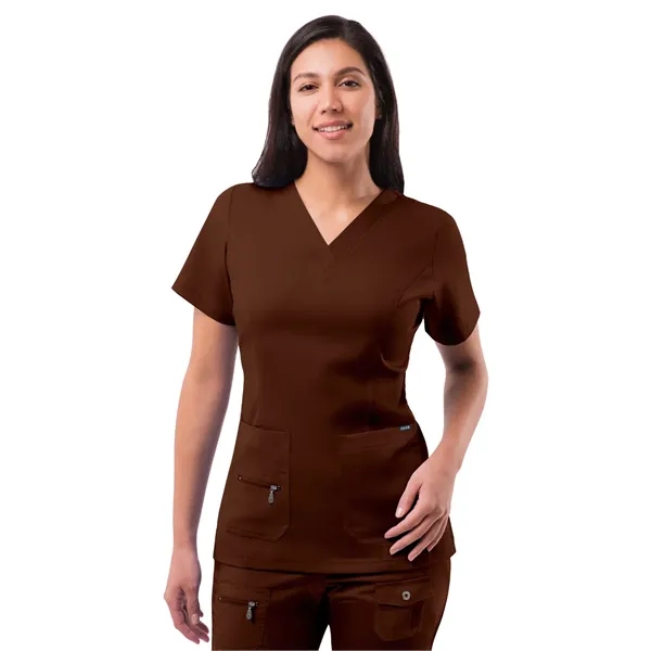 Adar - Pro - Women's V-Neck Elevated Top - Adar - Pro - Women's V-Neck Elevated Top - Image 7 of 22
