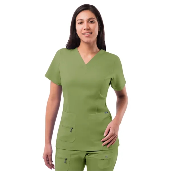 Adar - Pro - Women's V-Neck Elevated Top - Adar - Pro - Women's V-Neck Elevated Top - Image 19 of 22