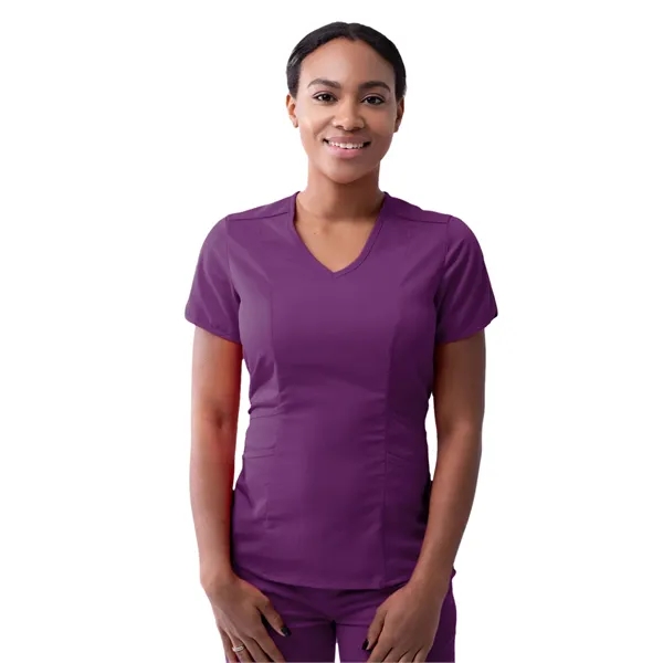 Adar - Pro - Women's V-Neck Top - Adar - Pro - Women's V-Neck Top - Image 10 of 24