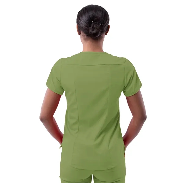 Adar - Pro - Women's V-Neck Top - Adar - Pro - Women's V-Neck Top - Image 19 of 24
