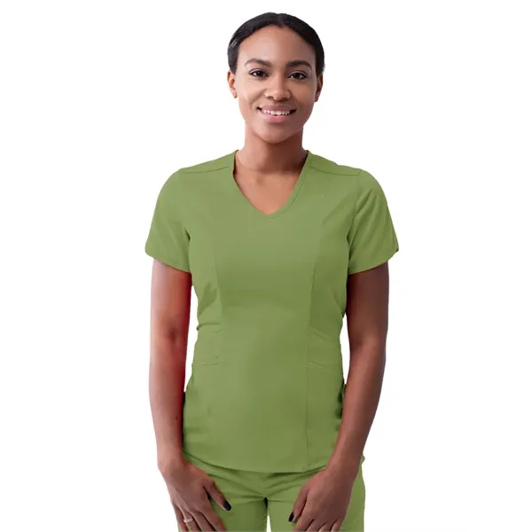 Adar - Pro - Women's V-Neck Top - Adar - Pro - Women's V-Neck Top - Image 20 of 24
