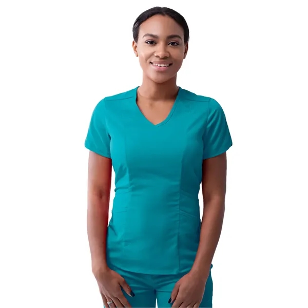 Adar - Pro - Women's V-Neck Top - Adar - Pro - Women's V-Neck Top - Image 21 of 24