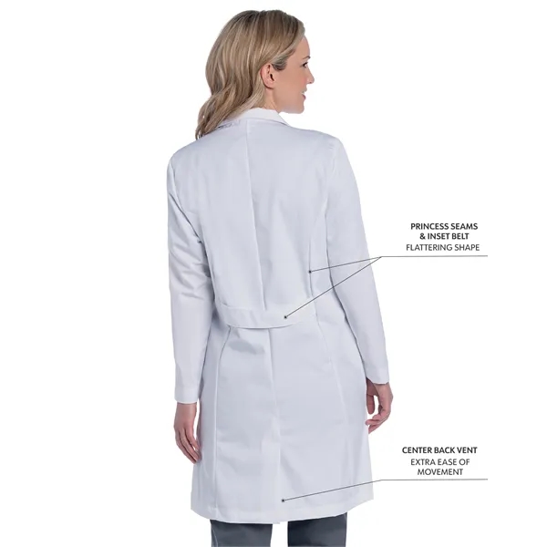 Landau - Essential Lab Coats - Women's Five-Pocket 38" Fu... - Landau - Essential Lab Coats - Women's Five-Pocket 38" Fu... - Image 1 of 2