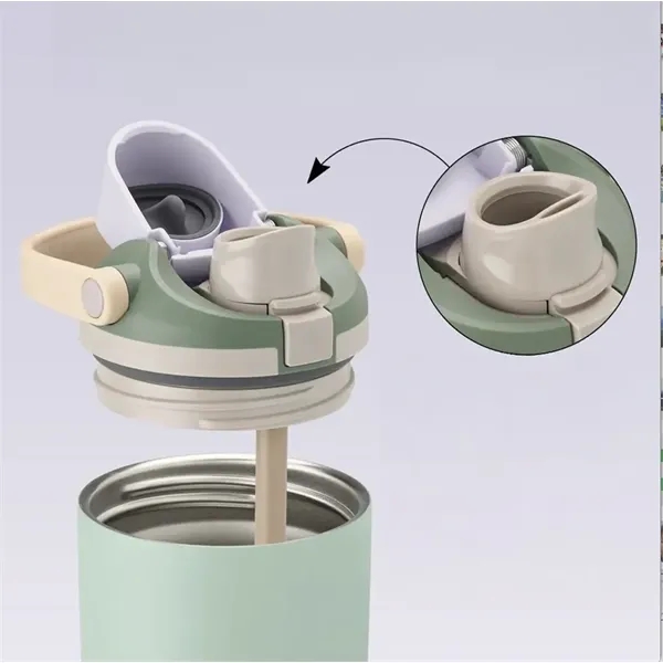 30oz Insulated Tumbler Flip Top Water Bottle - 30oz Insulated Tumbler Flip Top Water Bottle - Image 2 of 4