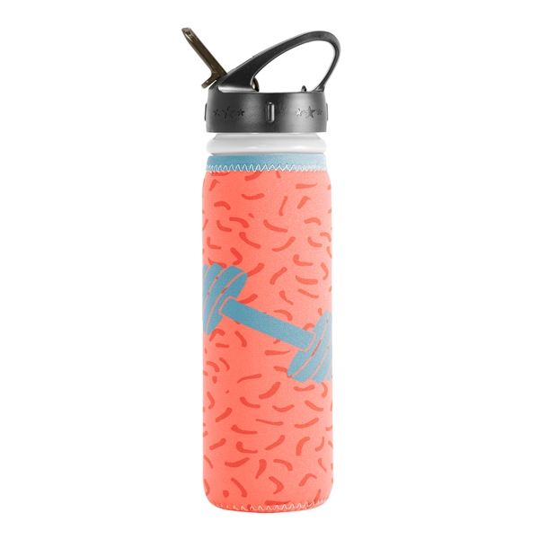 Van Metro Sport Bottle - Flip-Cap - Four Color Process - Van Metro Sport Bottle - Flip-Cap - Four Color Process - Image 2 of 4