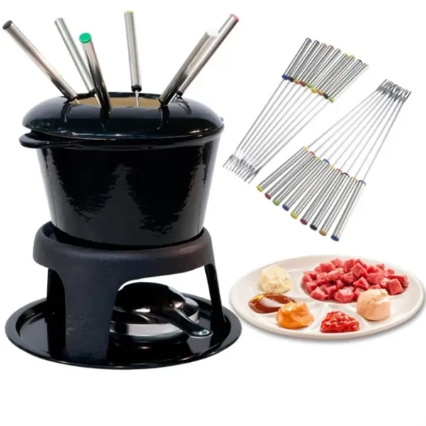 Stainless Steel Forks Fondue Sticks for Roast Meat Dessert - Stainless Steel Forks Fondue Sticks for Roast Meat Dessert - Image 2 of 8