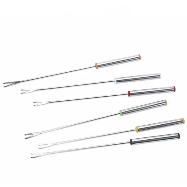 Stainless Steel Forks Fondue Sticks for Roast Meat Dessert - Stainless Steel Forks Fondue Sticks for Roast Meat Dessert - Image 3 of 8