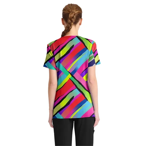Infinity - Women's Round Neck Print Top - Infinity - Women's Round Neck Print Top - Image 1 of 10