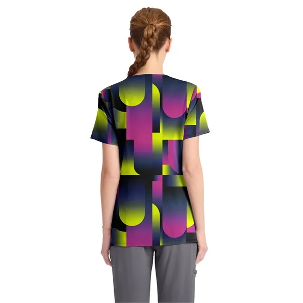 Infinity - Women's Round Neck Print Top - Infinity - Women's Round Neck Print Top - Image 8 of 10