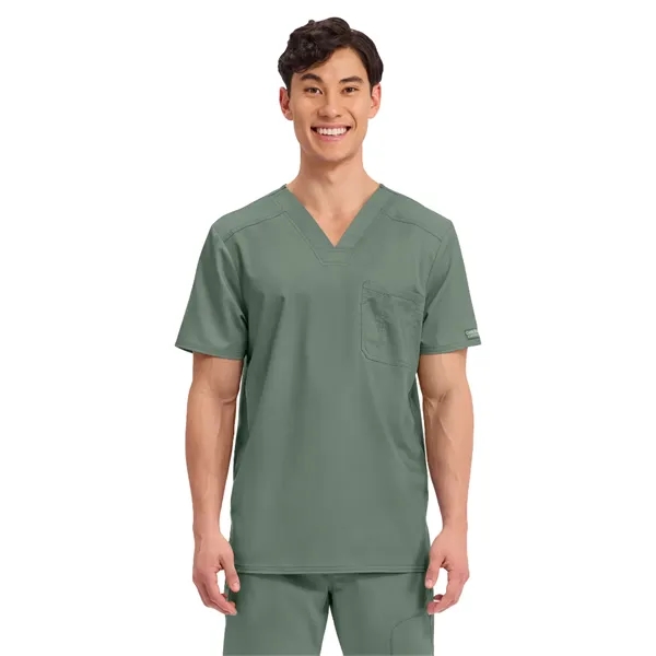 Cherokee - Workwear Revolution - Men's Tuckable V-Neck Top - Cherokee - Workwear Revolution - Men's Tuckable V-Neck Top - Image 19 of 31
