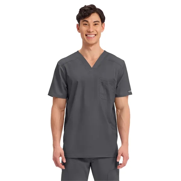 Cherokee - Workwear Revolution - Men's Tuckable V-Neck Top - Cherokee - Workwear Revolution - Men's Tuckable V-Neck Top - Image 21 of 31