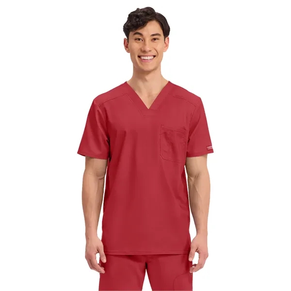 Cherokee - Workwear Revolution - Men's Tuckable V-Neck Top - Cherokee - Workwear Revolution - Men's Tuckable V-Neck Top - Image 23 of 31