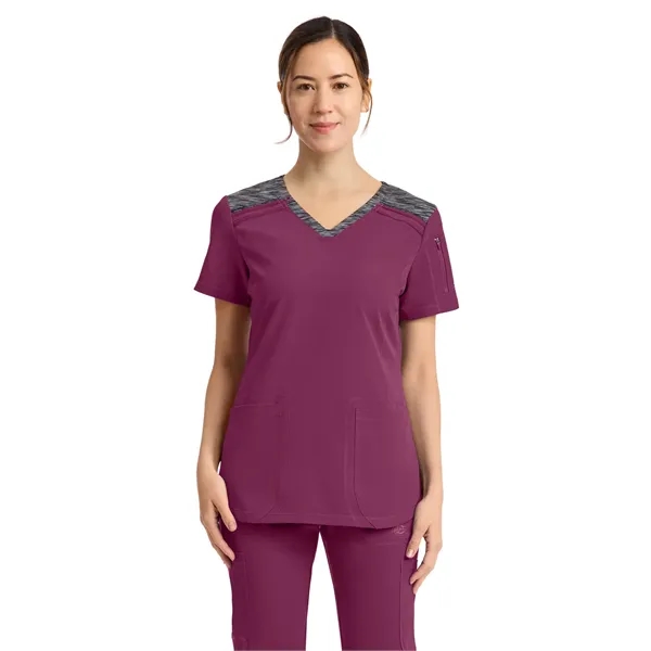 Dickies Medical - Dynamix - Women's V-Neck Top - Dickies Medical - Dynamix - Women's V-Neck Top - Image 7 of 9