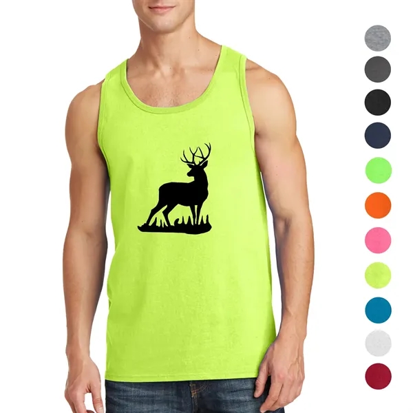 Port & Company 5.4 Oz. 100% Cotton Tank Tops - Port & Company 5.4 Oz. 100% Cotton Tank Tops - Image 0 of 15