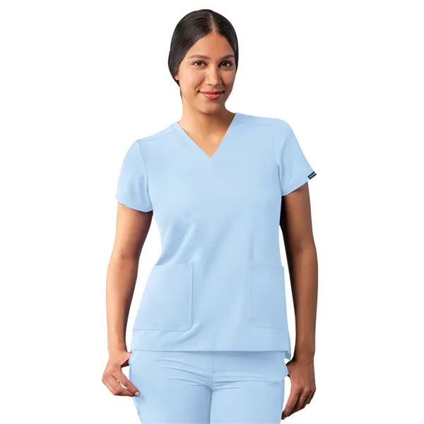 Adar - Addition - Women's Multi-Pocket V-Neck Top - Adar - Addition - Women's Multi-Pocket V-Neck Top - Image 7 of 11