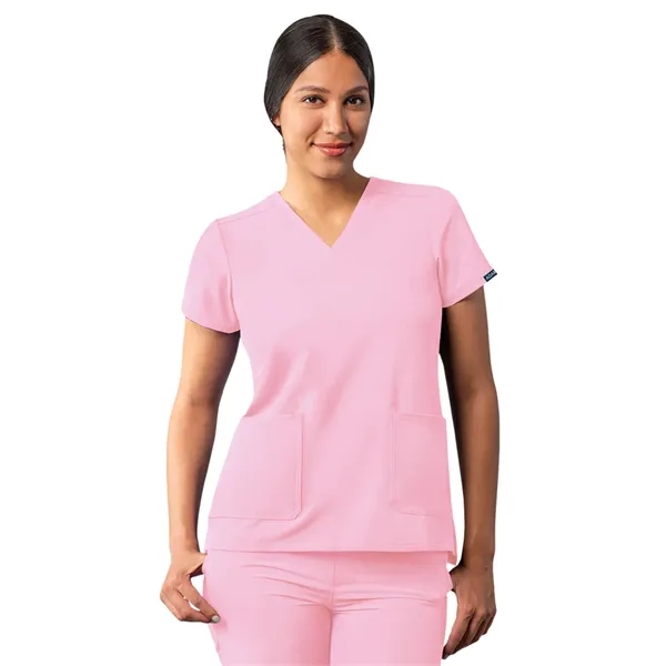 Adar - Addition - Women's Multi-Pocket V-Neck Top - Adar - Addition - Women's Multi-Pocket V-Neck Top - Image 8 of 11