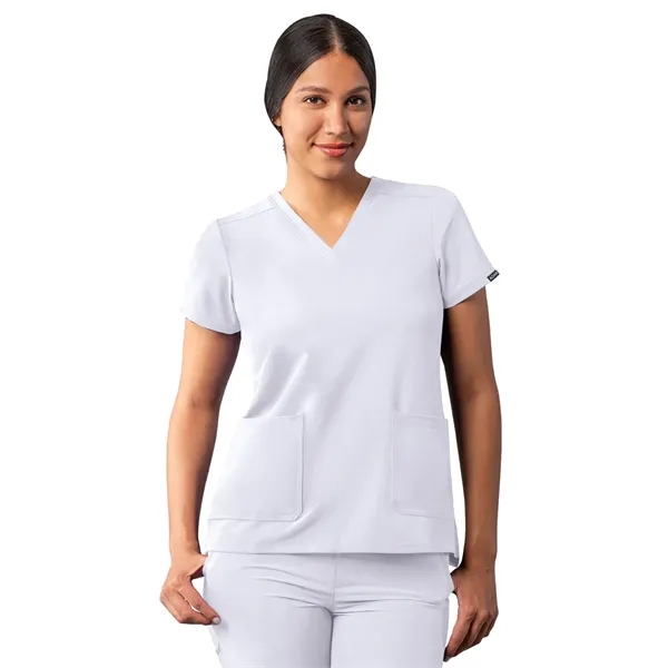 Adar - Addition - Women's Multi-Pocket V-Neck Top - Adar - Addition - Women's Multi-Pocket V-Neck Top - Image 10 of 11