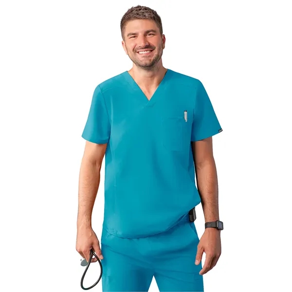 Adar - Addition - Men's V-Neck Top - Adar - Addition - Men's V-Neck Top - Image 7 of 9