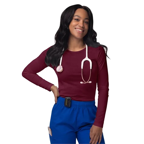 Adar - Sivvan - Women's Long Sleeve Underscrub Tee - Adar - Sivvan - Women's Long Sleeve Underscrub Tee - Image 7 of 57
