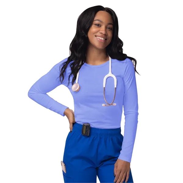 Adar - Sivvan - Women's Long Sleeve Underscrub Tee - Adar - Sivvan - Women's Long Sleeve Underscrub Tee - Image 11 of 57