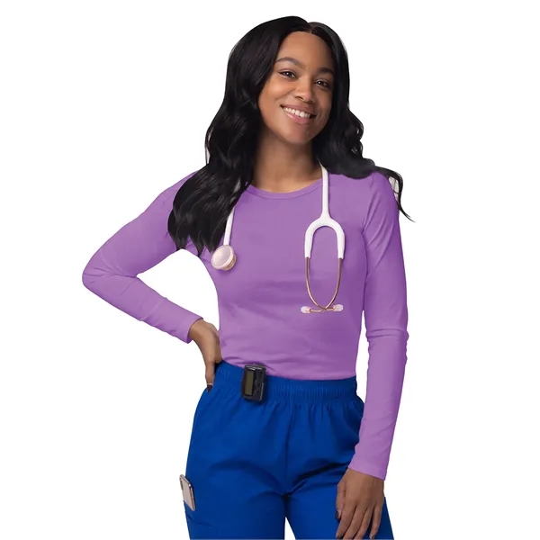 Adar - Sivvan - Women's Long Sleeve Underscrub Tee - Adar - Sivvan - Women's Long Sleeve Underscrub Tee - Image 29 of 57