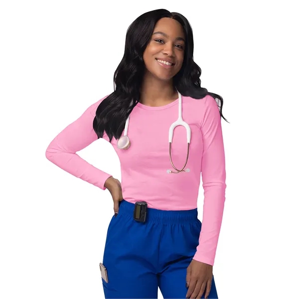 Adar - Sivvan - Women's Long Sleeve Underscrub Tee - Adar - Sivvan - Women's Long Sleeve Underscrub Tee - Image 51 of 57
