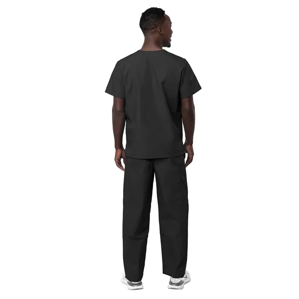 Adar - Sivvan - Unisex V-Neck Top Drawstring Pant Scrub Set - Adar - Sivvan - Unisex V-Neck Top Drawstring Pant Scrub Set - Image 1 of 29