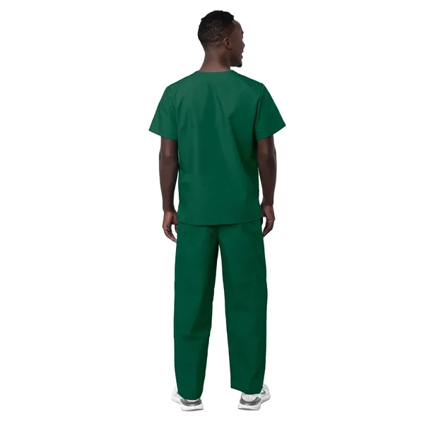 Adar - Sivvan - Unisex V-Neck Top Drawstring Pant Scrub Set - Adar - Sivvan - Unisex V-Neck Top Drawstring Pant Scrub Set - Image 10 of 29