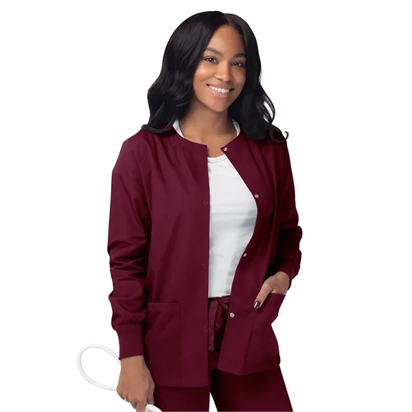 Adar - Sivvan - Women's Warm-Up Snap Close Jacket - Adar - Sivvan - Women's Warm-Up Snap Close Jacket - Image 3 of 23
