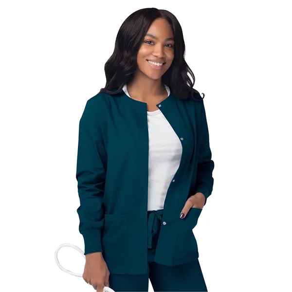 Adar - Sivvan - Women's Warm-Up Snap Close Jacket - Adar - Sivvan - Women's Warm-Up Snap Close Jacket - Image 5 of 23