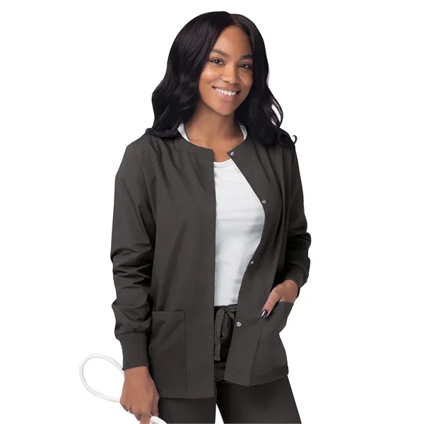 Adar - Sivvan - Women's Warm-Up Snap Close Jacket - Adar - Sivvan - Women's Warm-Up Snap Close Jacket - Image 9 of 23