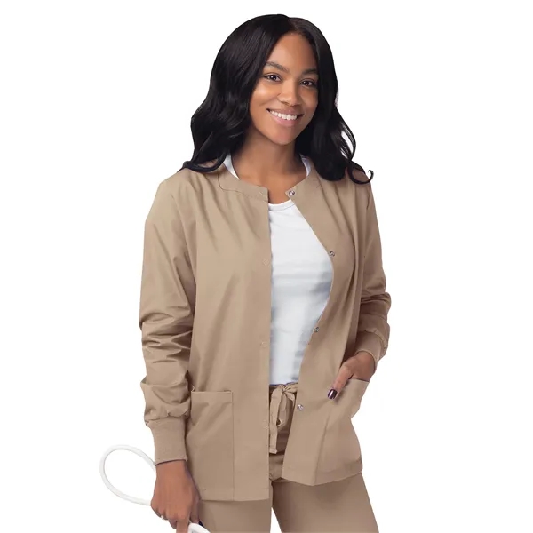 Adar - Sivvan - Women's Warm-Up Snap Close Jacket - Adar - Sivvan - Women's Warm-Up Snap Close Jacket - Image 13 of 23