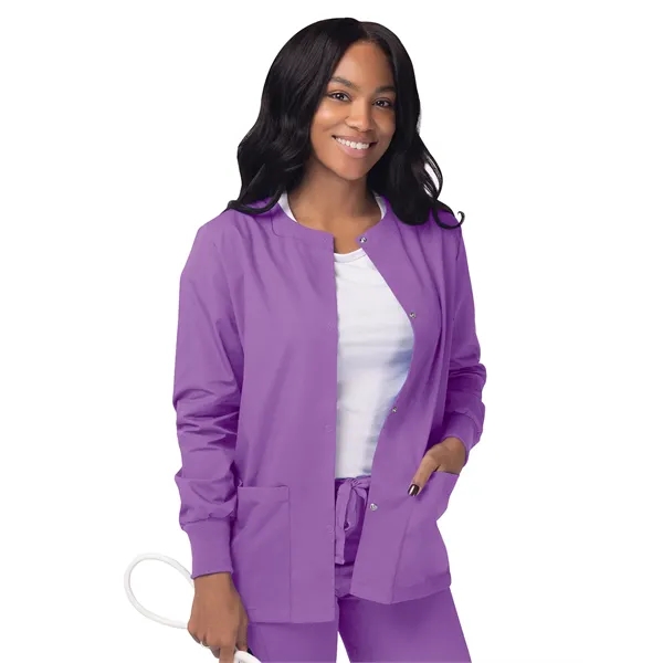 Adar - Sivvan - Women's Warm-Up Snap Close Jacket - Adar - Sivvan - Women's Warm-Up Snap Close Jacket - Image 15 of 23