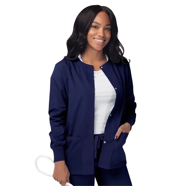 Adar - Sivvan - Women's Warm-Up Snap Close Jacket - Adar - Sivvan - Women's Warm-Up Snap Close Jacket - Image 17 of 23