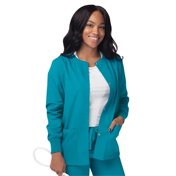 Adar - Sivvan - Women's Warm-Up Snap Close Jacket - Adar - Sivvan - Women's Warm-Up Snap Close Jacket - Image 21 of 23