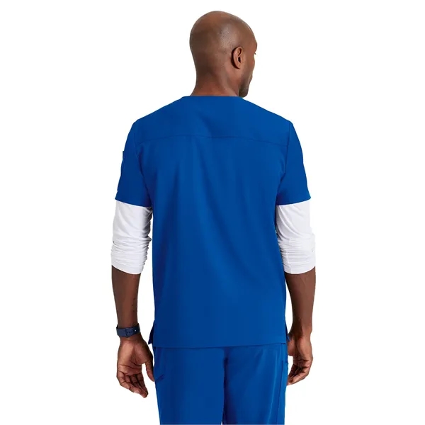 Barco Unify - Men's Three-Pocket V-Neck Rally Scrub Top - Barco Unify - Men's Three-Pocket V-Neck Rally Scrub Top - Image 6 of 13