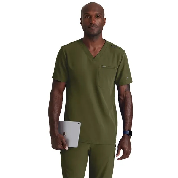 Barco Unify - Men's Three-Pocket V-Neck Rally Scrub Top - Barco Unify - Men's Three-Pocket V-Neck Rally Scrub Top - Image 9 of 13