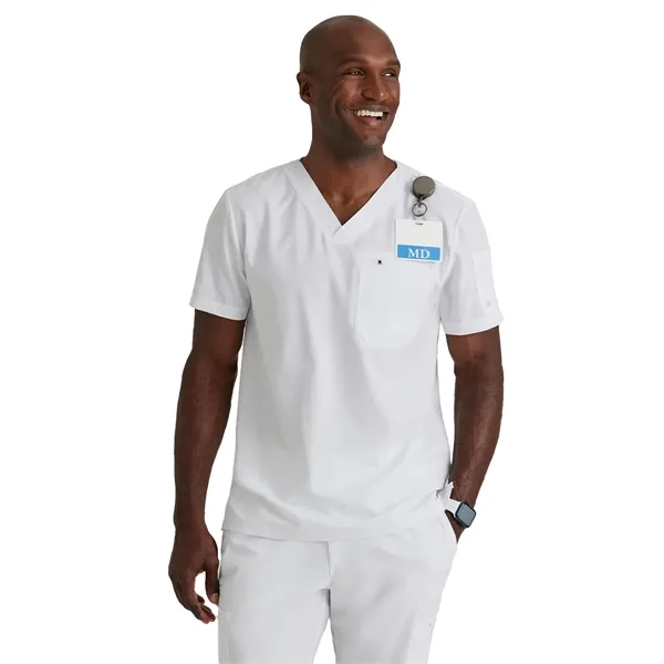 Barco Unify - Men's Three-Pocket V-Neck Rally Scrub Top - Barco Unify - Men's Three-Pocket V-Neck Rally Scrub Top - Image 13 of 13