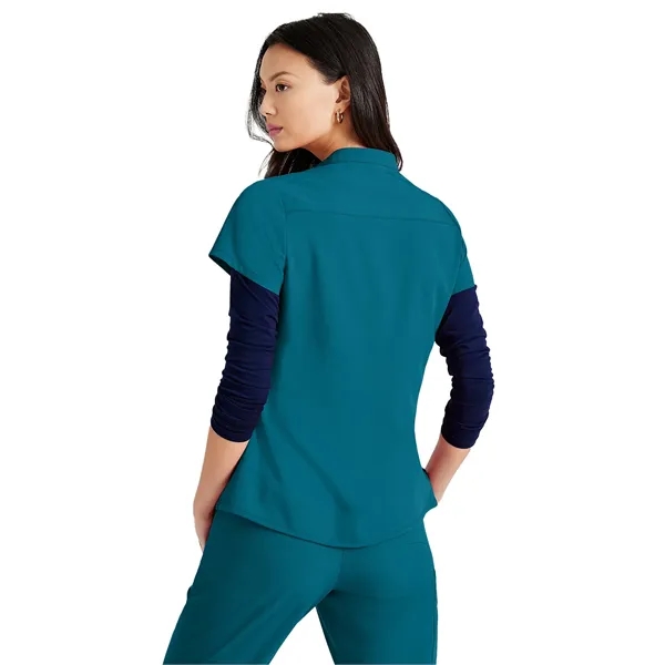 Barco Unify - Women's One-Pocket Henley Style Mission Scr... - Barco Unify - Women's One-Pocket Henley Style Mission Scr... - Image 1 of 13