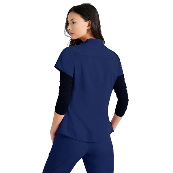 Barco Unify - Women's One-Pocket Henley Style Mission Scr... - Barco Unify - Women's One-Pocket Henley Style Mission Scr... - Image 4 of 13