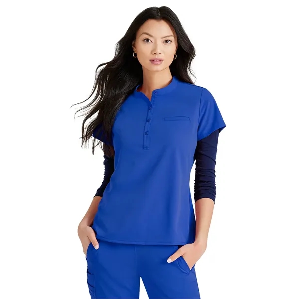 Barco Unify - Women's One-Pocket Henley Style Mission Scr... - Barco Unify - Women's One-Pocket Henley Style Mission Scr... - Image 7 of 13