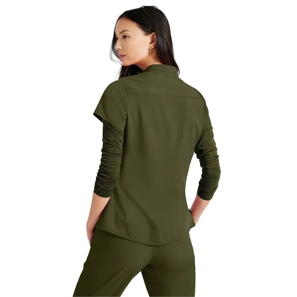 Barco Unify - Women's One-Pocket Henley Style Mission Scr... - Barco Unify - Women's One-Pocket Henley Style Mission Scr... - Image 8 of 13